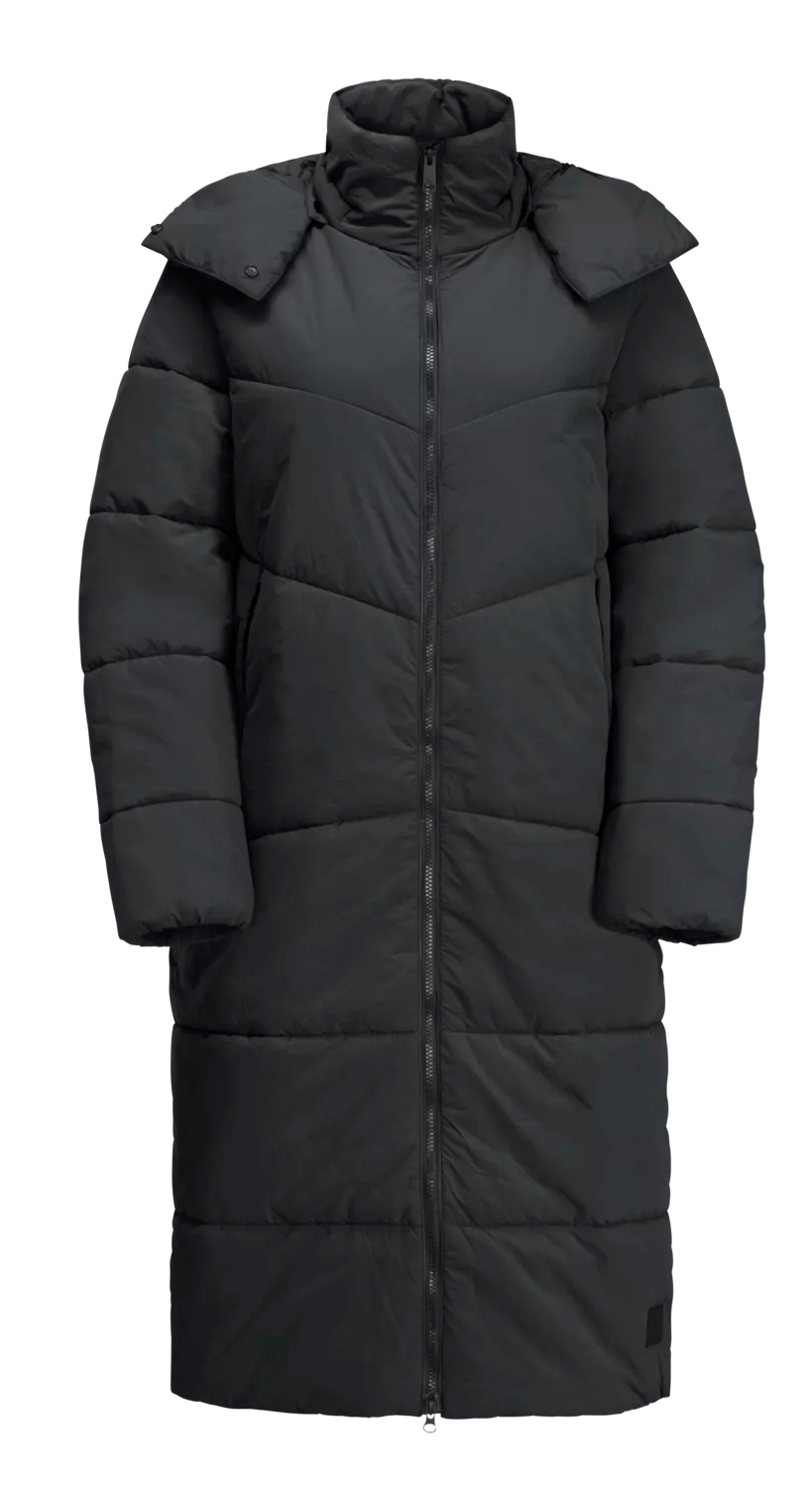 Jack Wolfskin Naisten Karolinger pitkä talvitakki