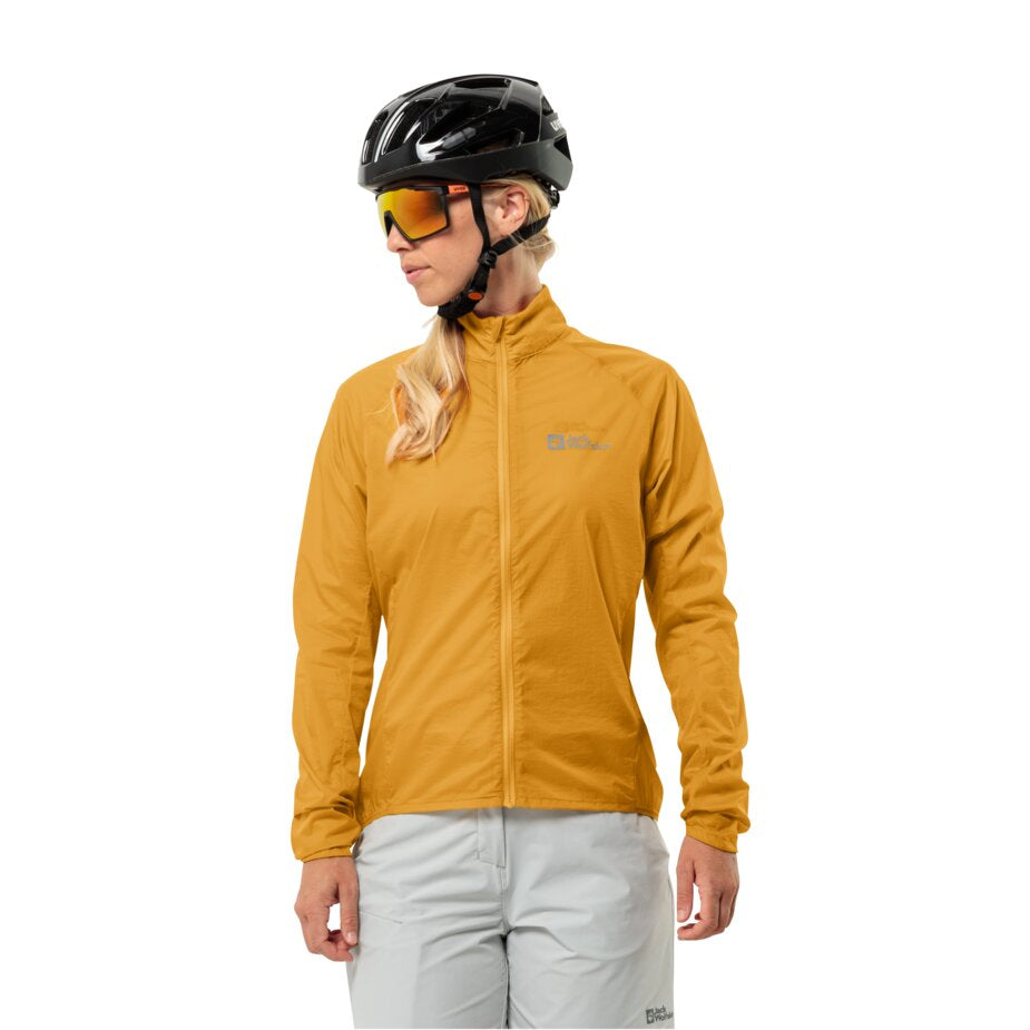 Jack Wolfskin Naisten Gravex tuulenpitävä pyöräilytakki