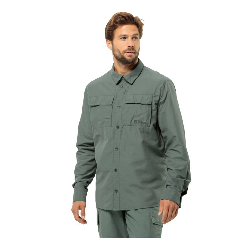 Jack Wolfskin Miesten Barrier tekninen paita