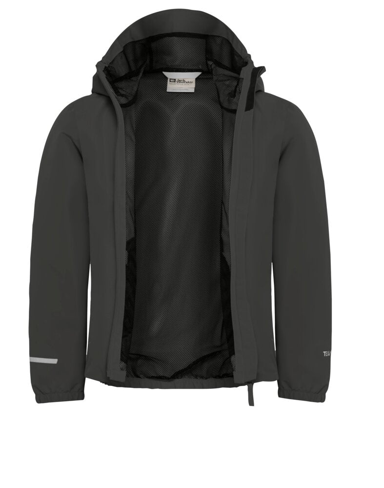 Jack Wolfskin Lasten Flaze kuoritakki, granite black