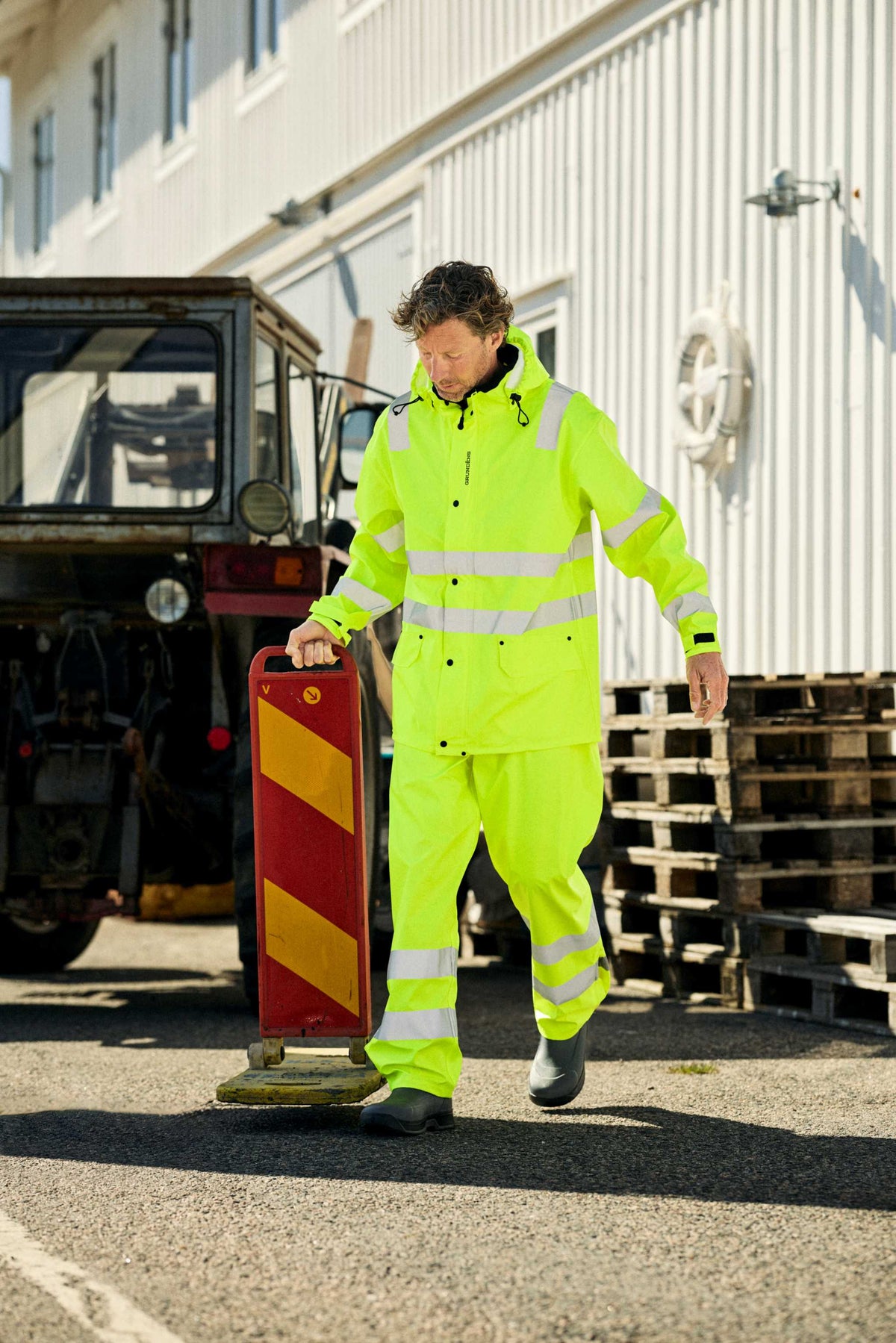 Pegasus Set Waterproof Hi-Vis Workwear