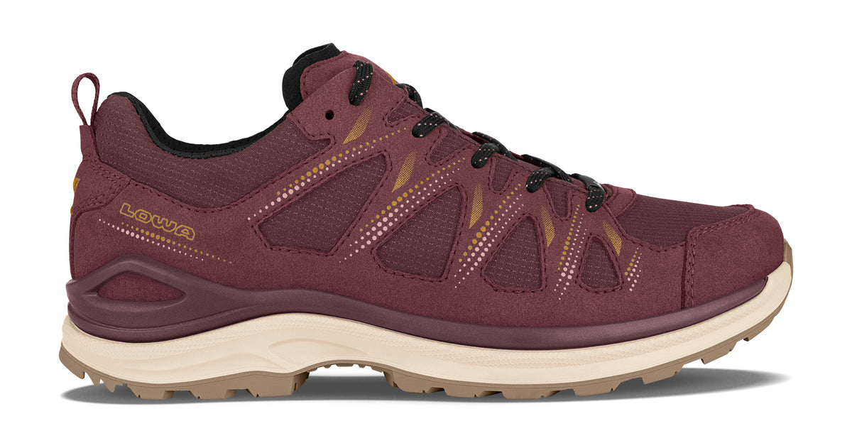 LOWA Innox EVO II GTX naisten ulkoilujalkine, merlot/dune