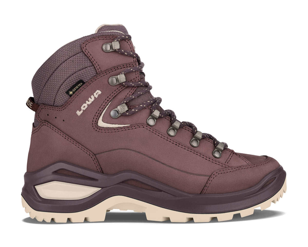LOWA Renegade EVO GTX Mid naisten ulkoilujalkine, brown rose/panna