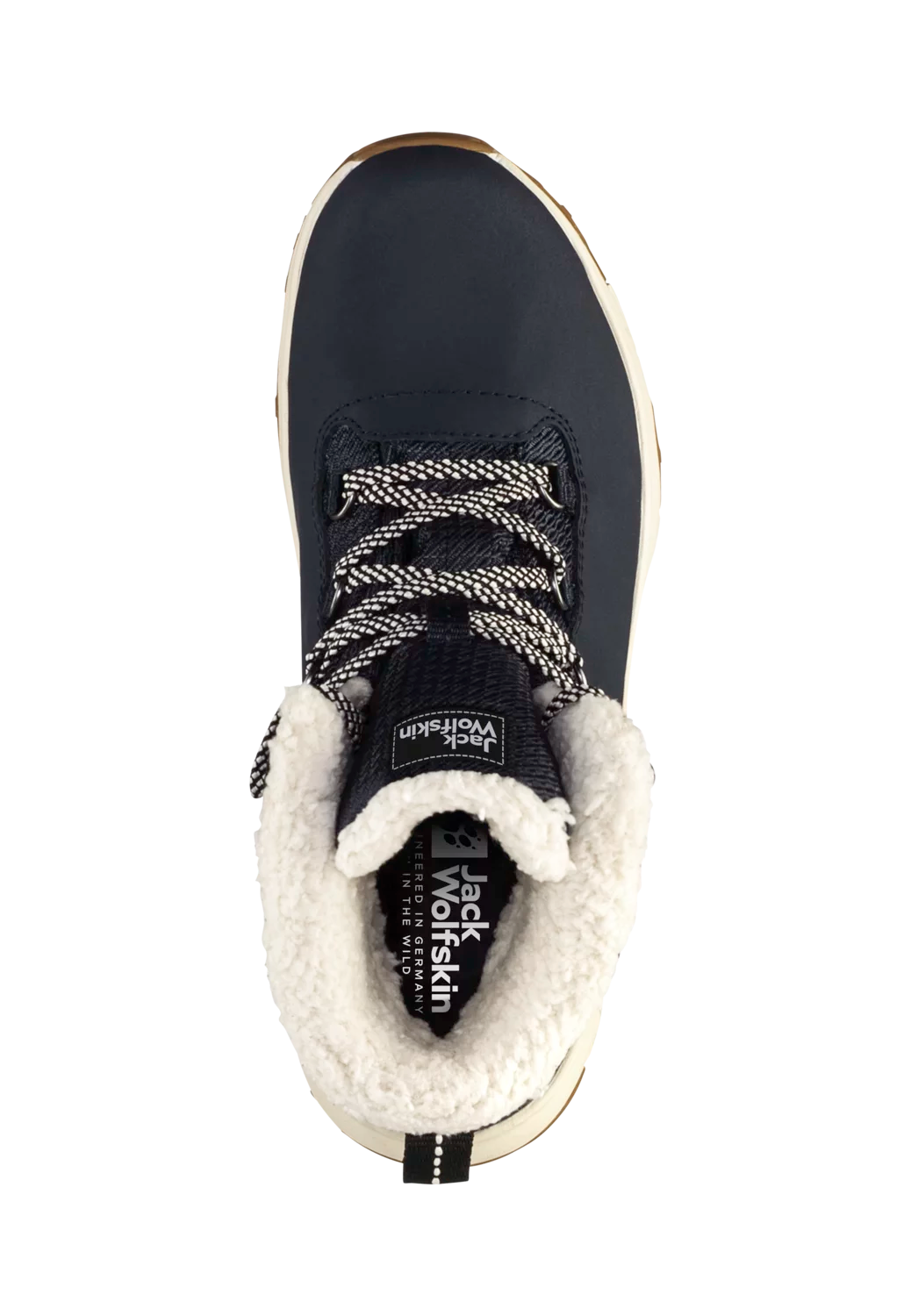 Jack Wolfskin Naisten Everquest Texapore Mid talvikenkä, dark blue / off-white