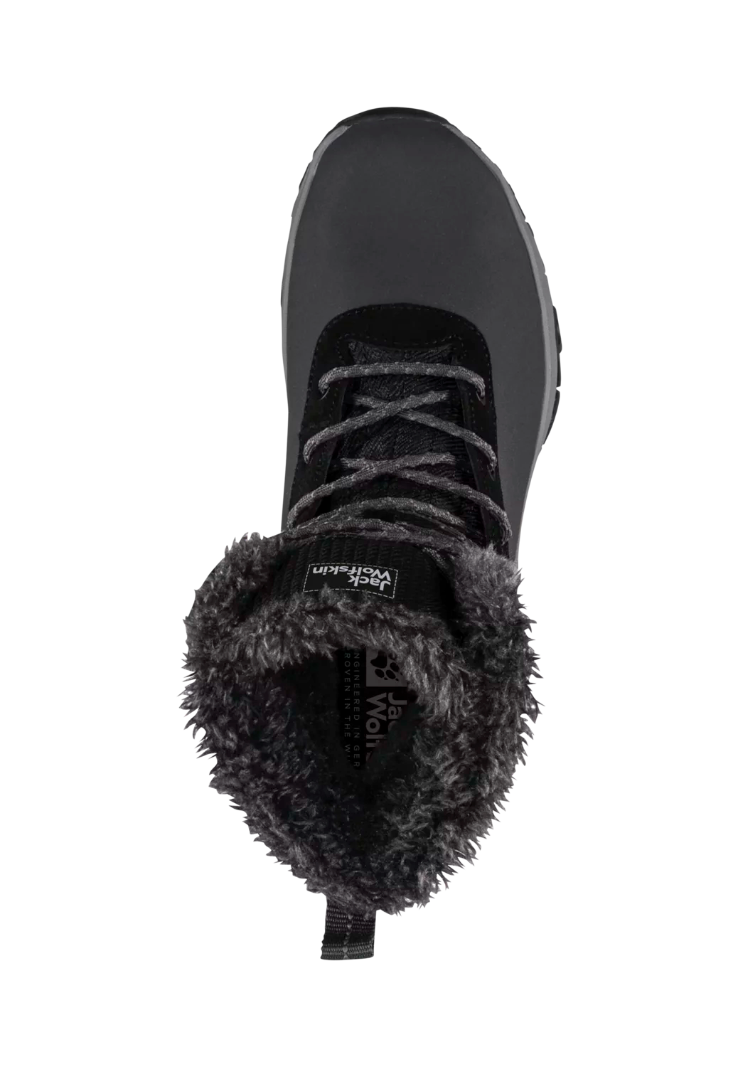 Jack Wolfskin Naisten Everquest Texapore Snow korkeavartinen talvikenkä, phantom / black