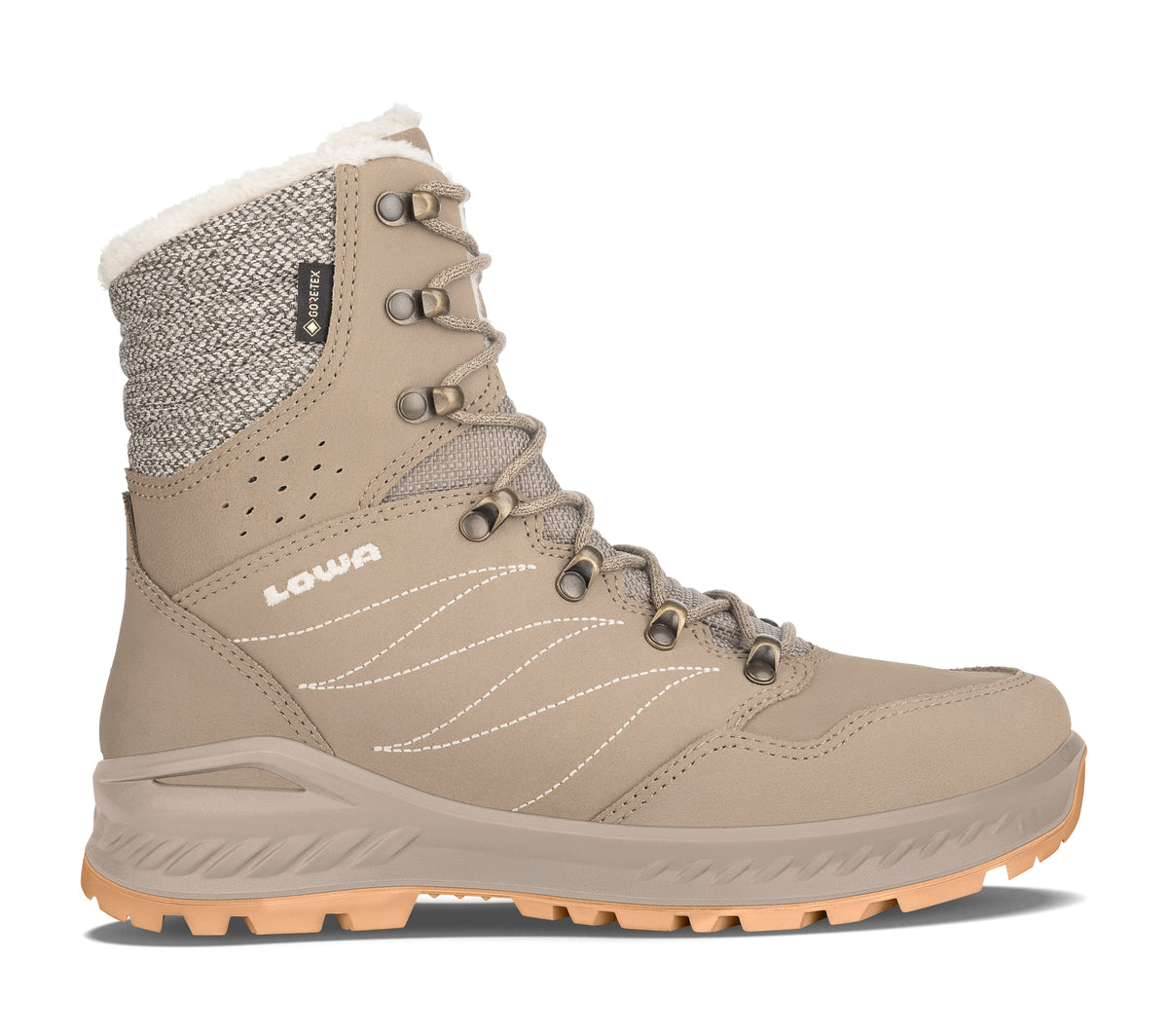 LOWA Naisten vedenpitävät talvikengät - Lowa Nabucco GTX Ws, sand/beige