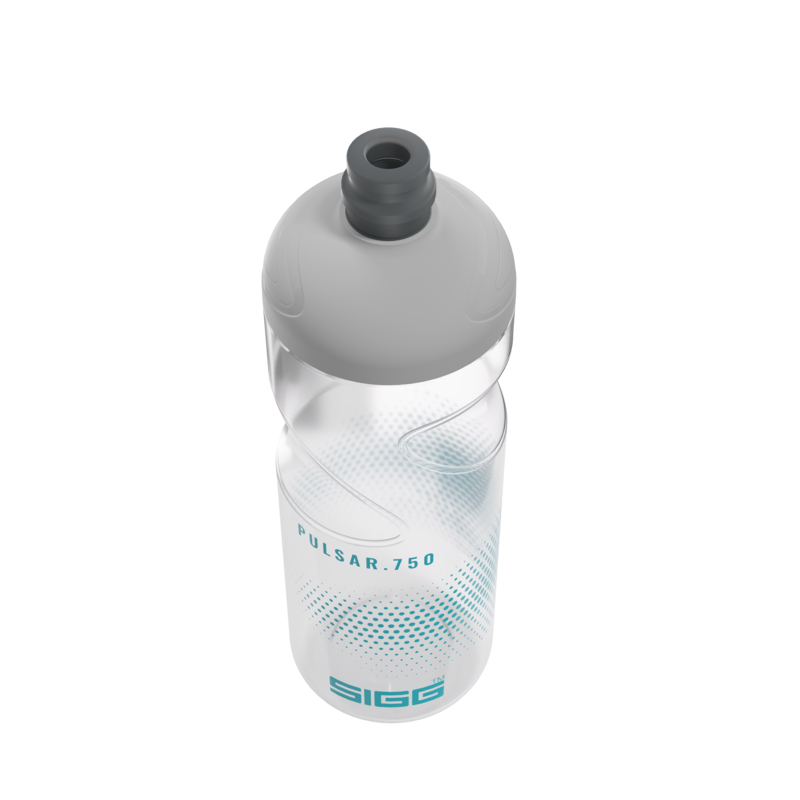 SIGG Pulsar urheilupullo Transparent Aqua 0,75 L