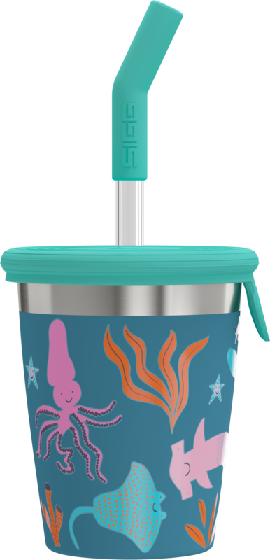 SIGG Kids Straw Cup - lasten pillimuki sininen 0,35 L