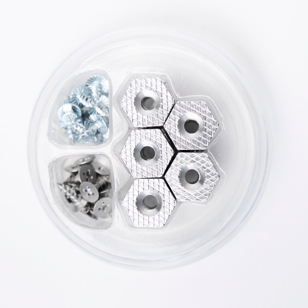 Grundéns HEXAGRIP™ Alloy Cleat & Carbide Stud Puck Pack