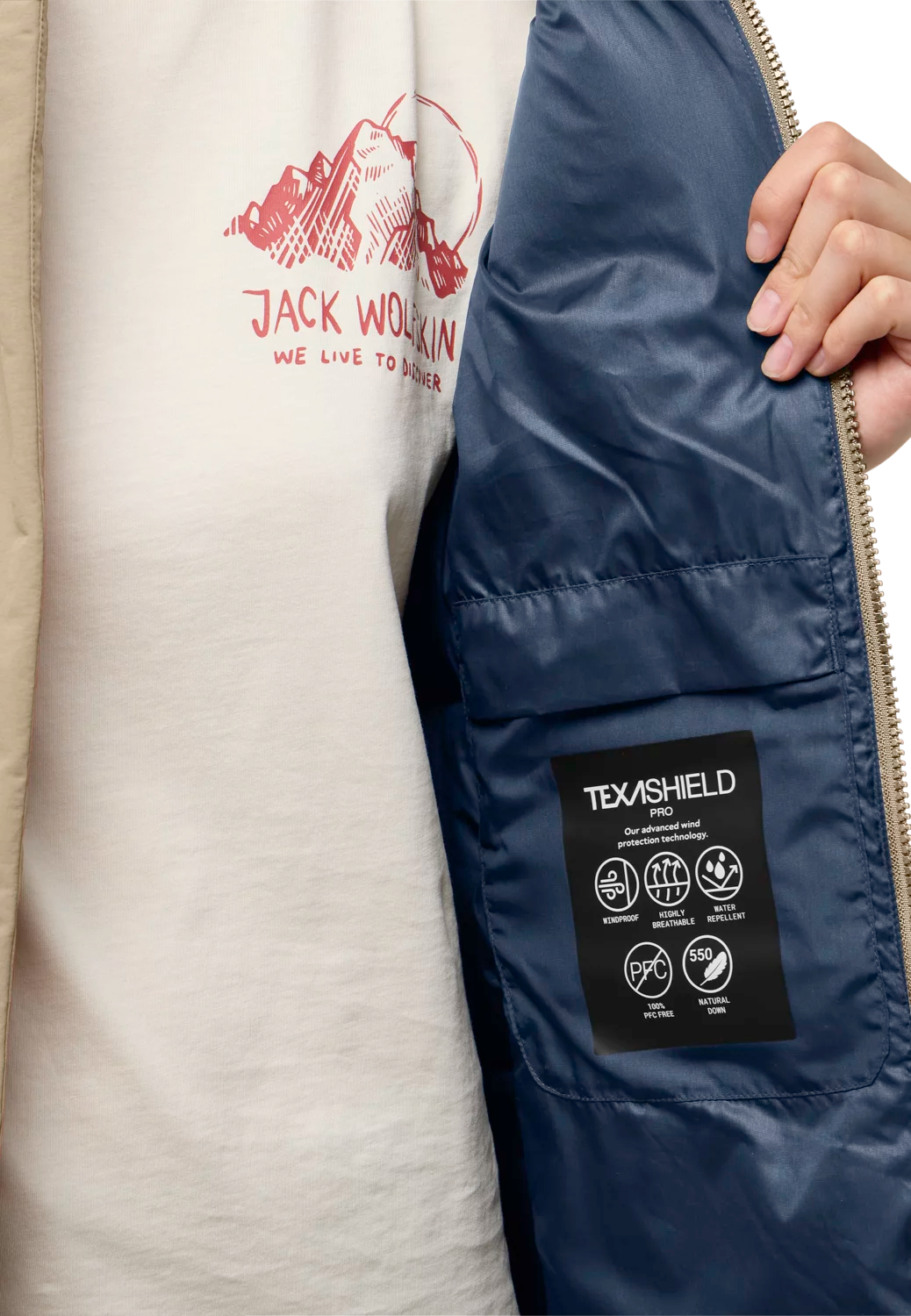Jack Wolfskin Naisten Nordlicht Coat untuvatakki