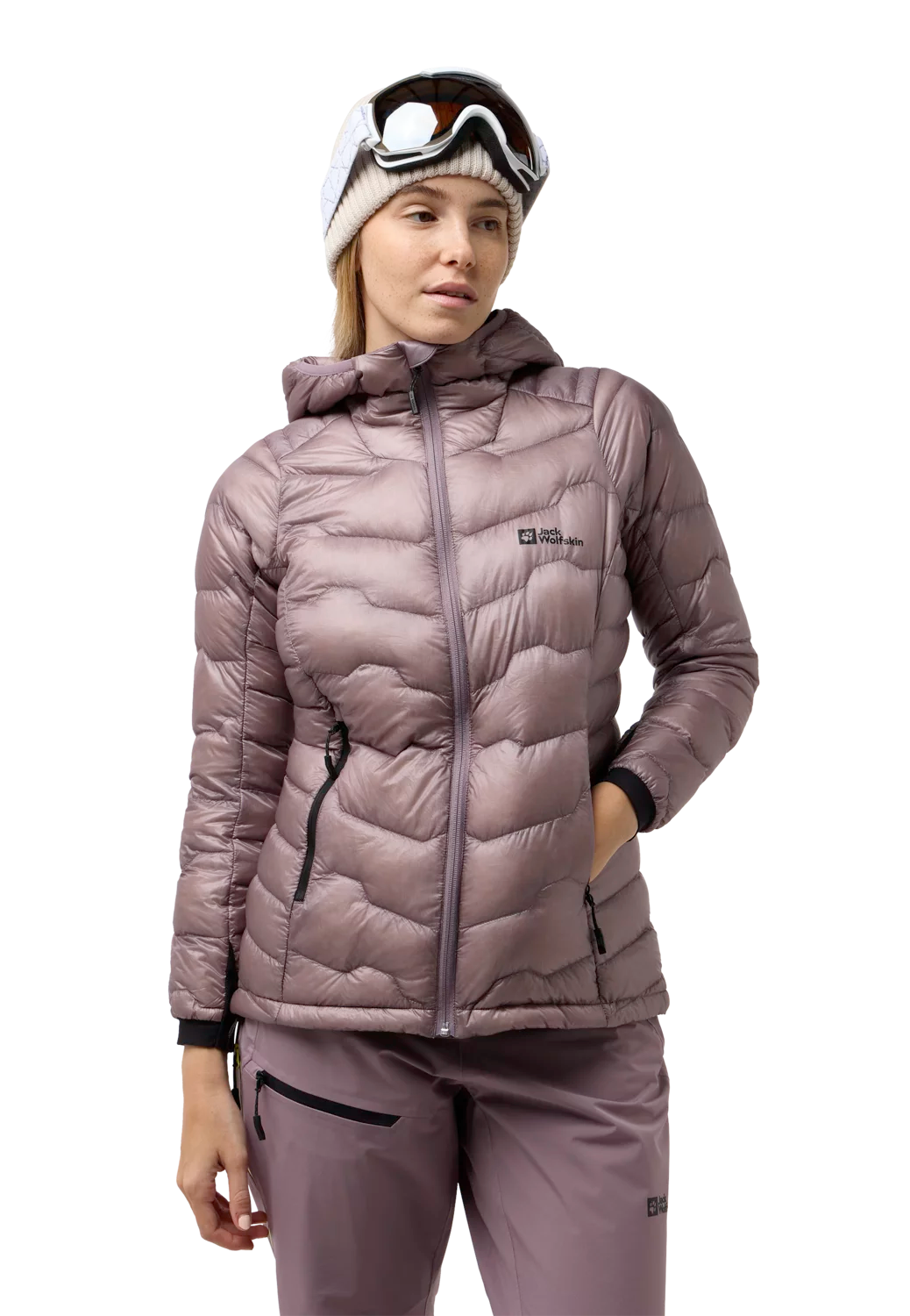 Jack Wolfskin Naisten Alpspitze untuvatakki