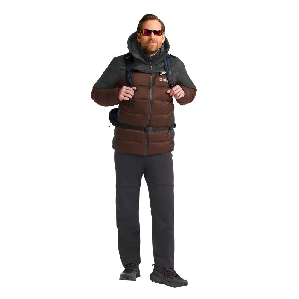 Jack Wolfskin Miesten Nebelhorn Down Hoody untuvatakki