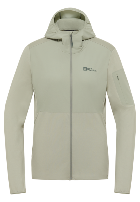 Jack Wolfskin Naisten Prelight Trail hupullinen takki