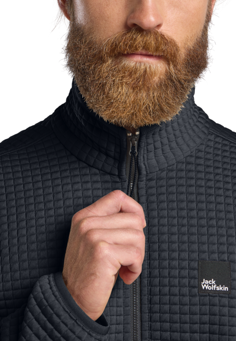 Jack Wolfskin Miesten Mogari vetoketjullinen fleecepaita