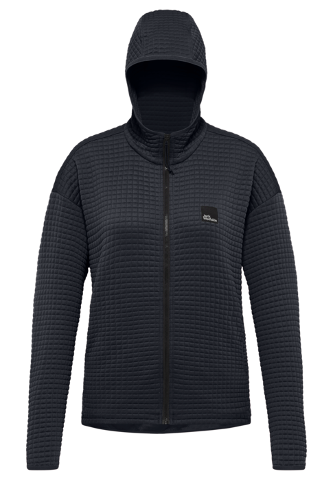 Jack Wolfskin Naisten Mogari vetoketjullinen huppari