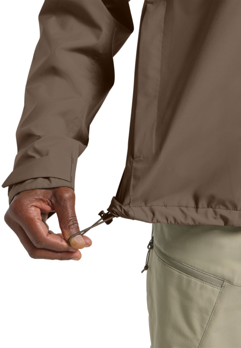 Jack Wolfskin Miesten Tempest 2-kerroksinen kuoritakki