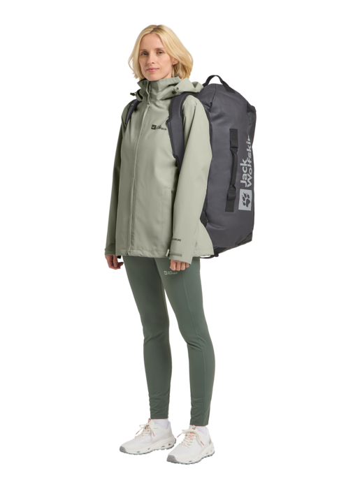 Jack Wolfskin Naisten Trailtime 2-kerroksinen kuoritakki