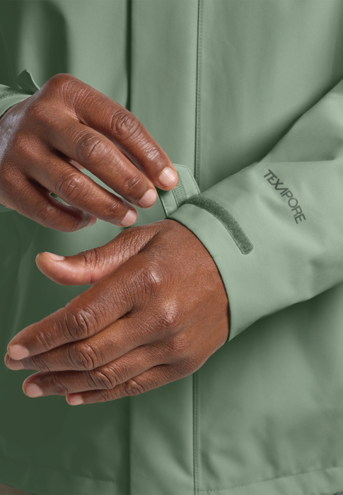 Jack Wolfskin Miesten Trailtime 2-kerroksinen kuoritakki