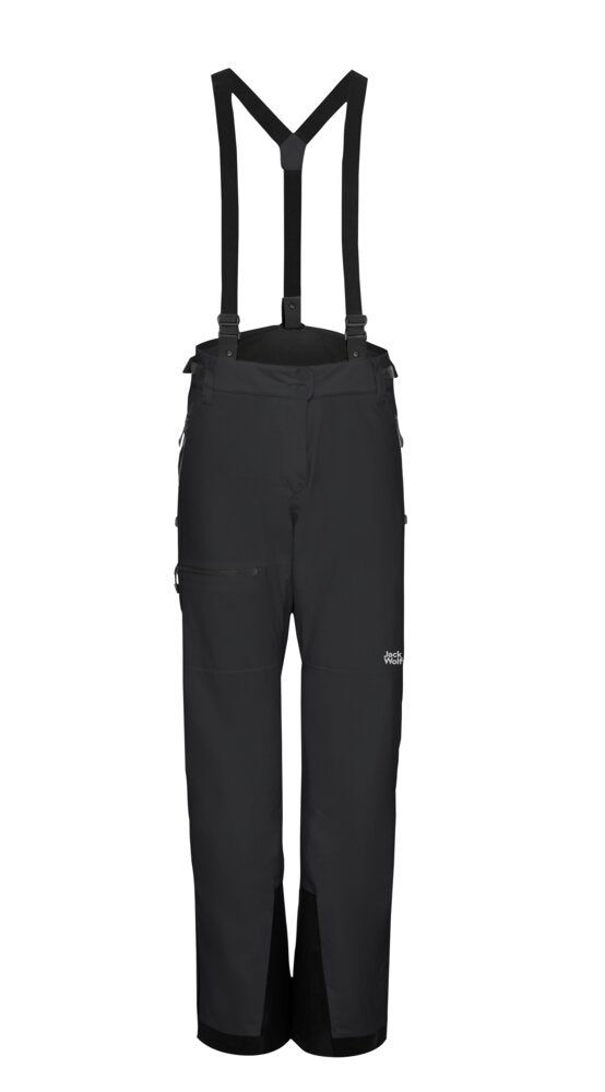Jack Wolfskin Naisten Flowline PRO 2L Ins lasketteluhousut, black