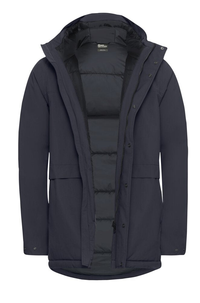 Jack Wolfskin Miesten Cold Camp vedenpitävä talvitakki