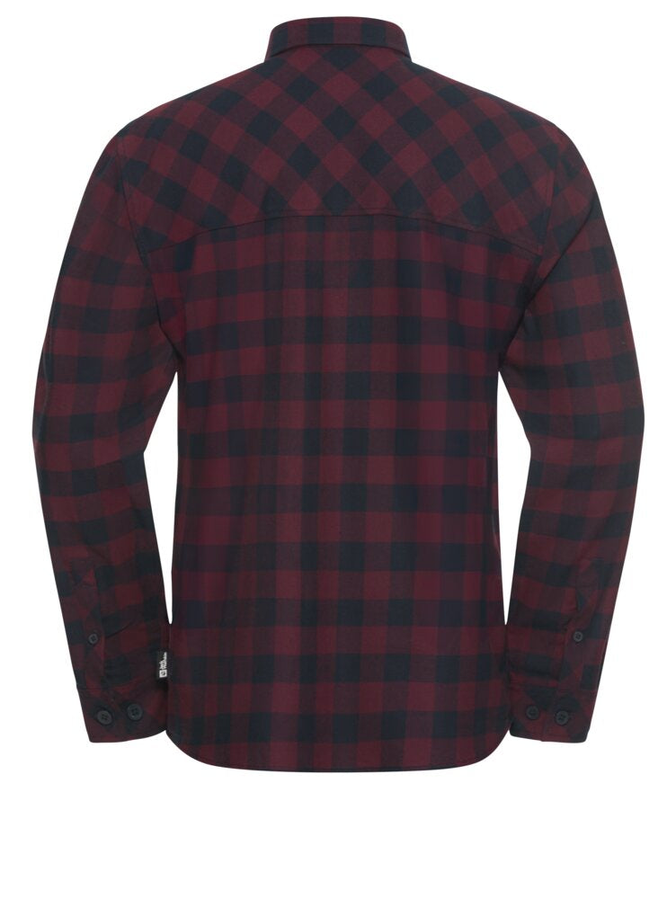 Jack Wolfskin Miesten Lite flanellipaita