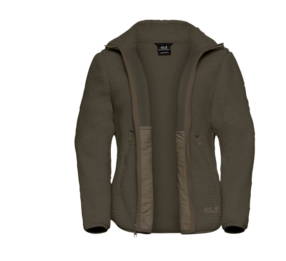Jack Wolfskin Naisten High Curl fleecetakki