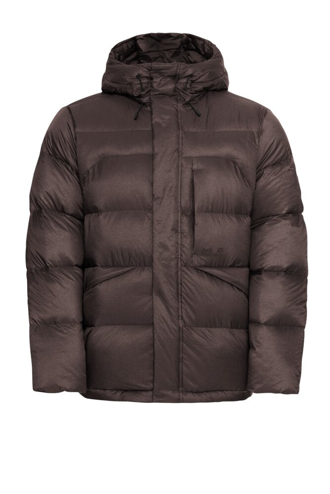 Jack Wolfskin Miesten Icy Hill RDS untuvatakki, peat