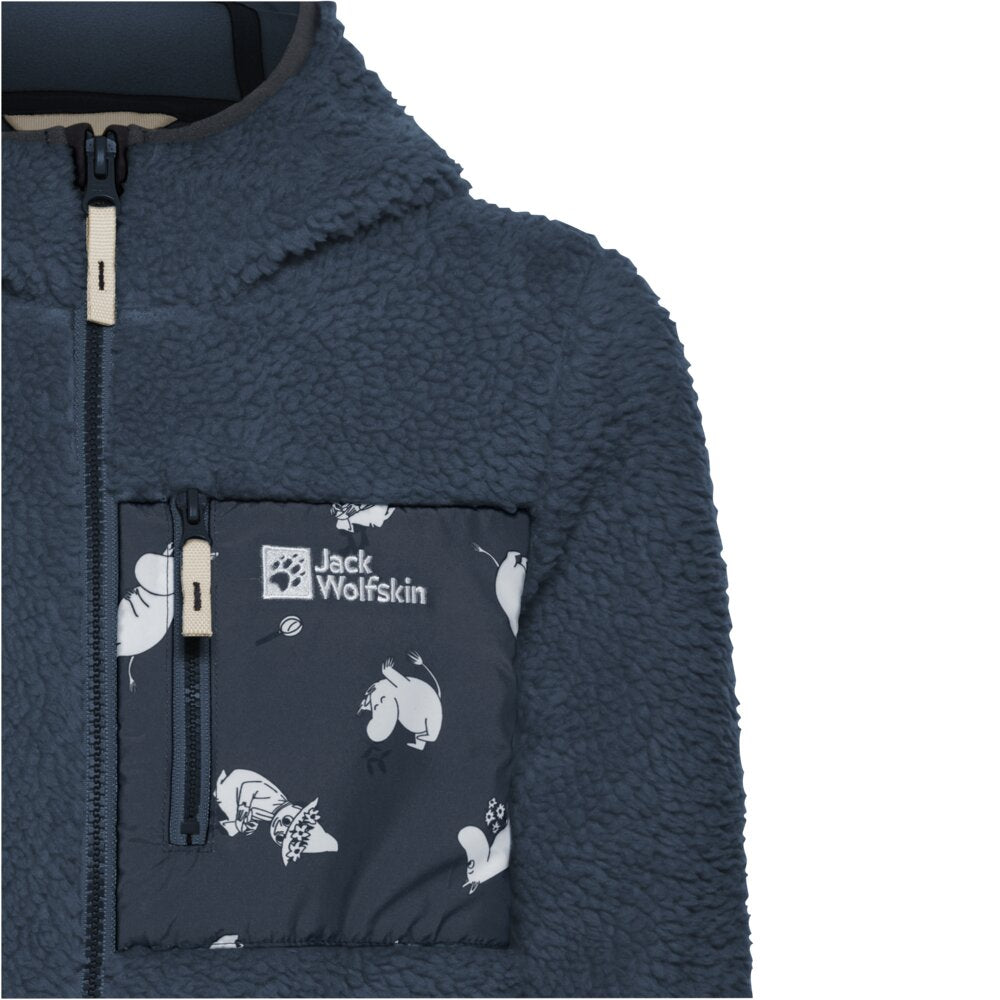 Jack Wolfskin Lasten Muumi Ice Curl fleecehuppari