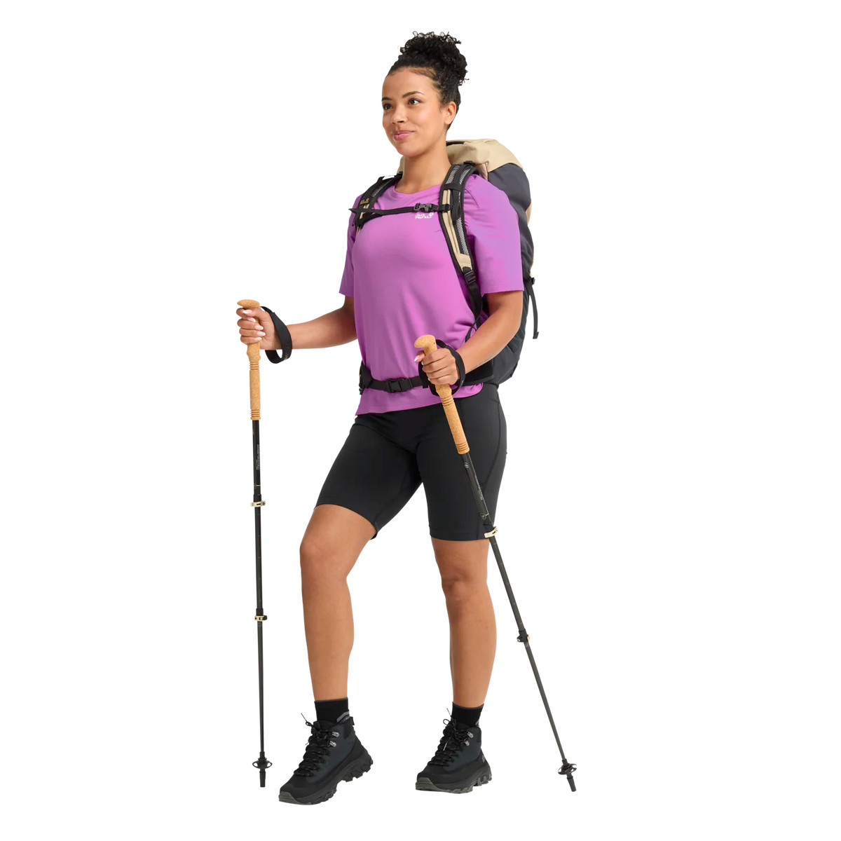 Jack Wolfskin Naisten Wildstride Lyhyet trikooshortsit
