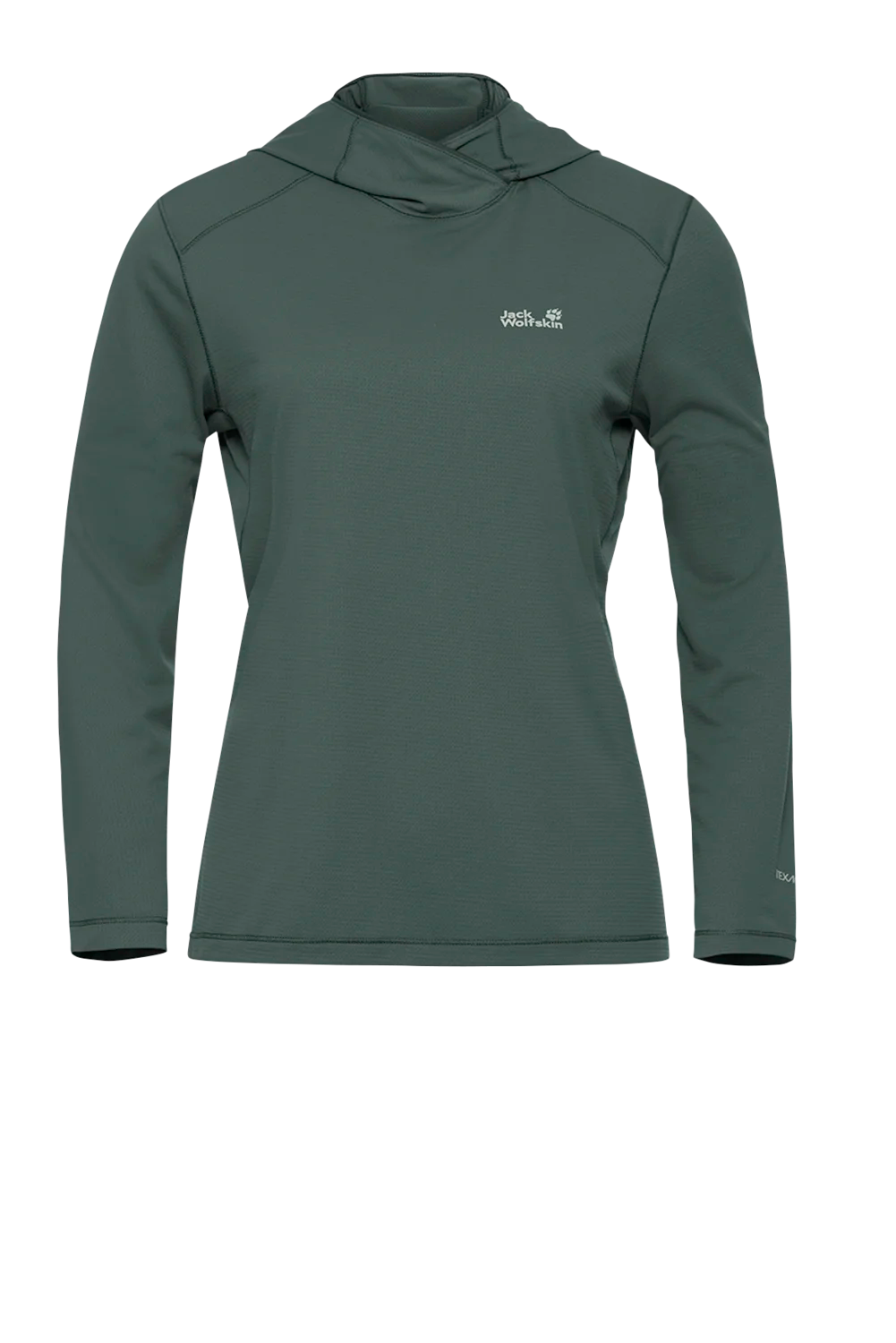 Jack Wolfskin Naisten hupullinen Prelight Suncool uv-paita