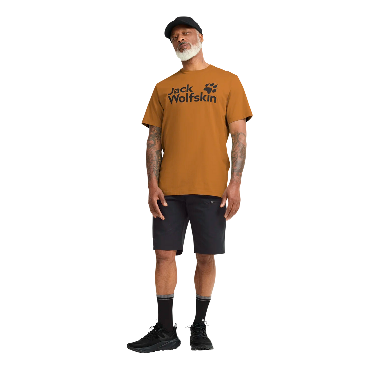 Jack Wolfskin Miesten Brand t-paita