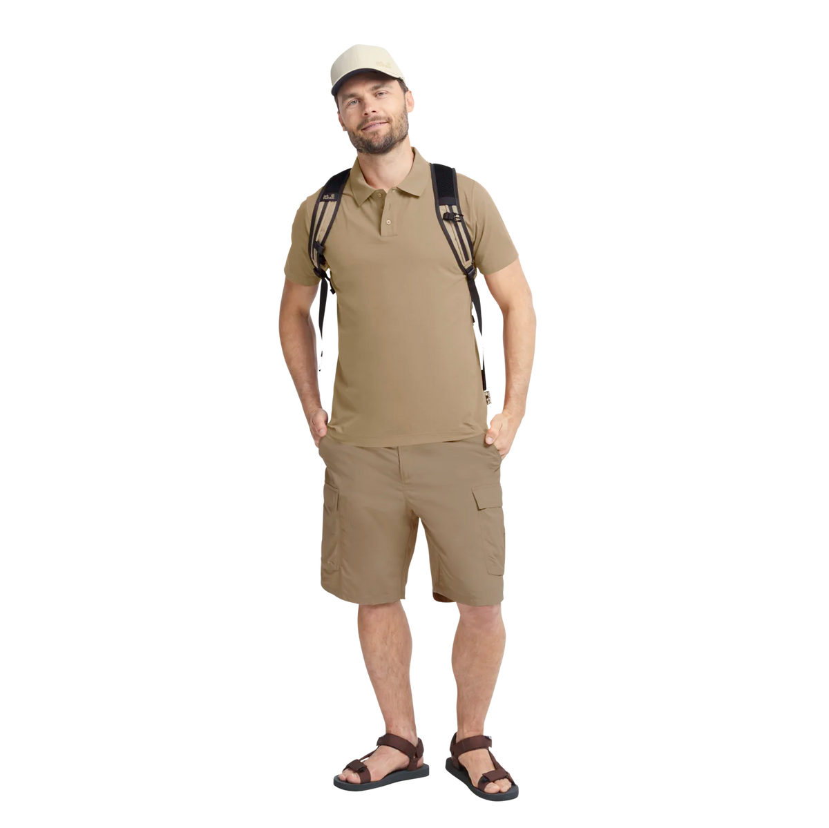 Jack Wolfskin Miesten Travel pikeepaita