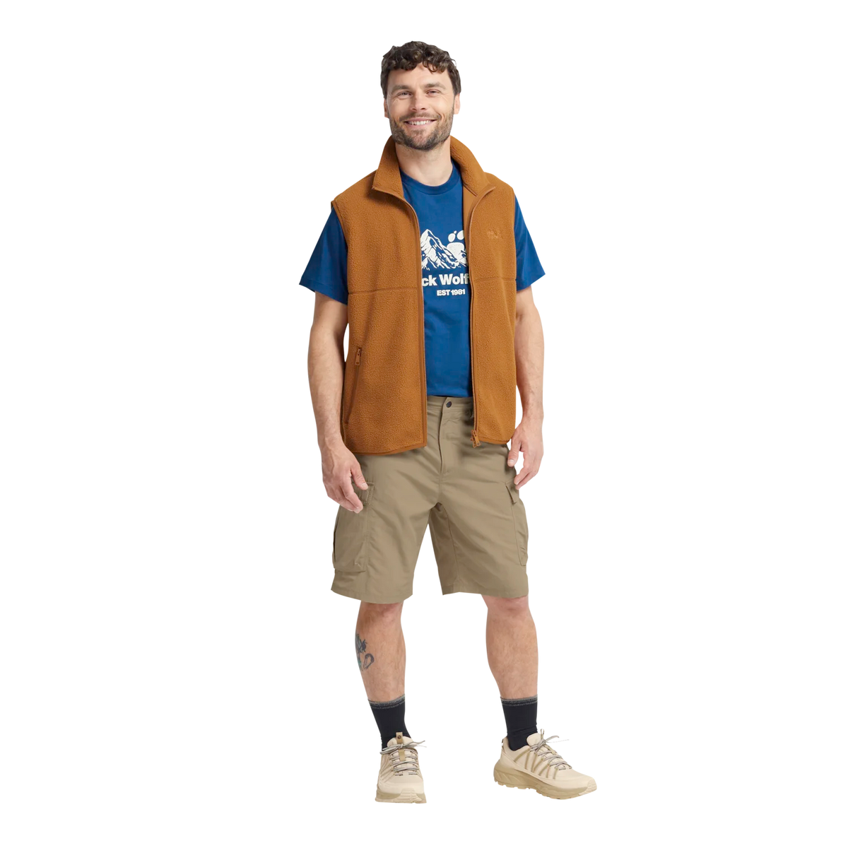 Jack Wolfskin Duneland miesten cargoshortsit