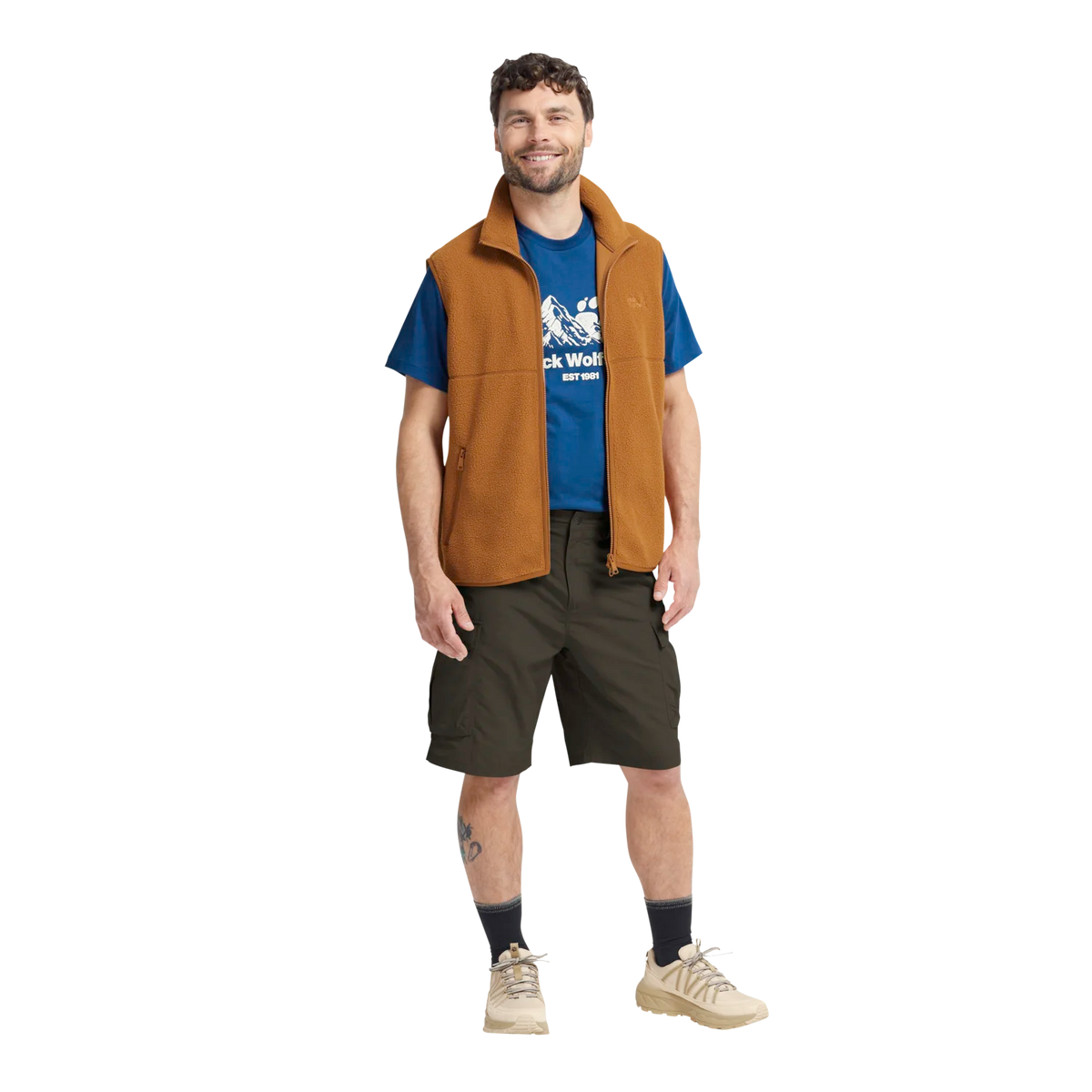 Jack Wolfskin Duneland miesten cargoshortsit
