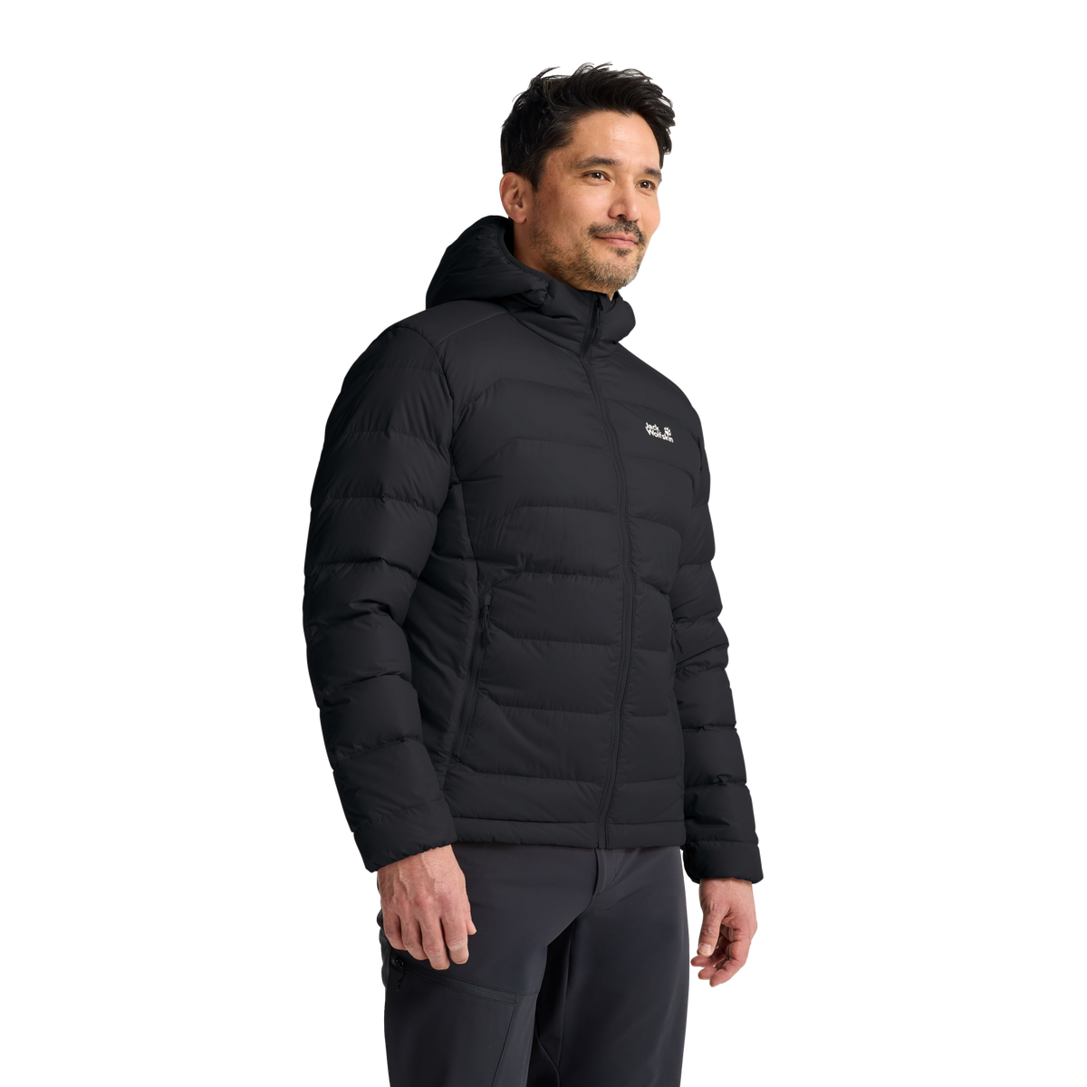 Wild Pass Down Hoody M RDS black – bongestore.com
