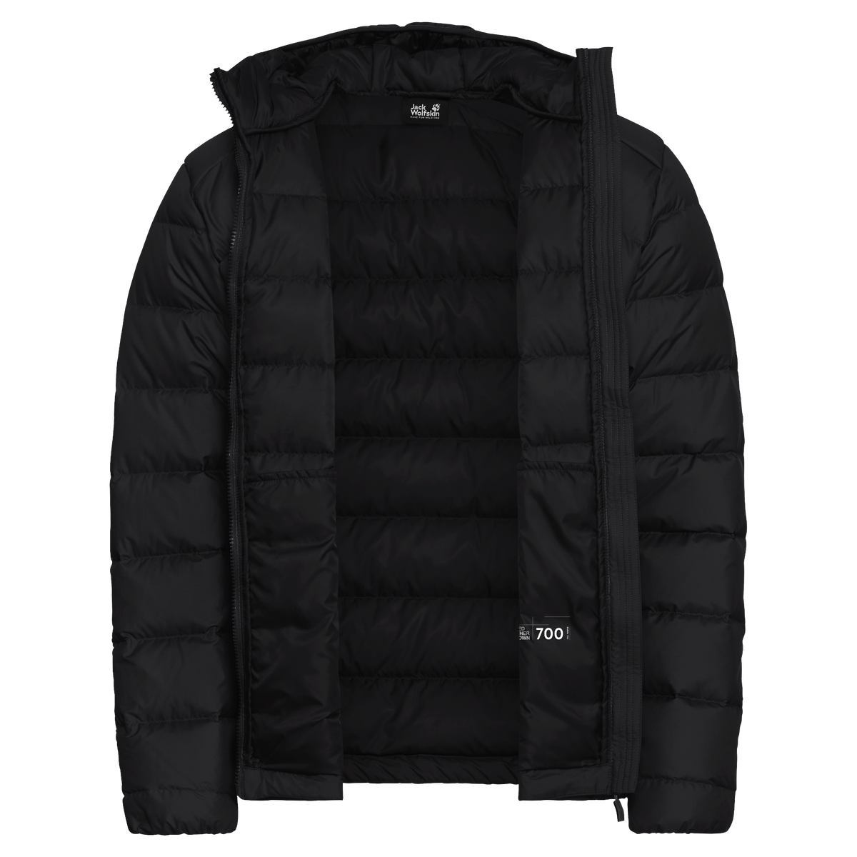 Wild Pass Down Hoody M RDS black – bongestore.com