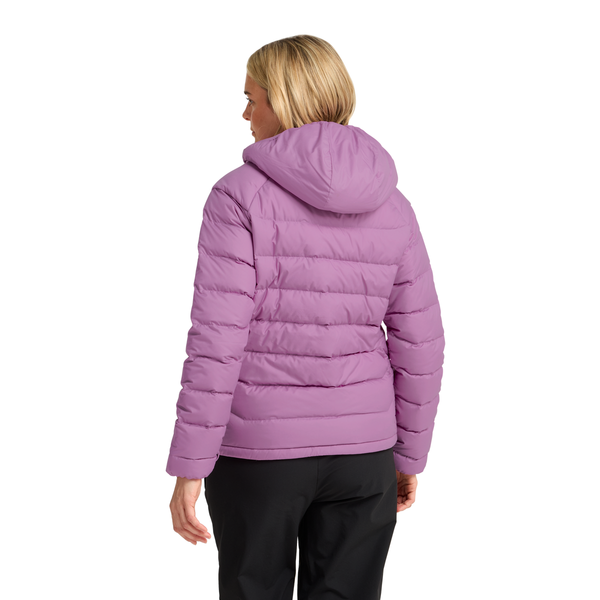 Wild Pass Down Hoody W RDS vivid orchid – bongestore.com