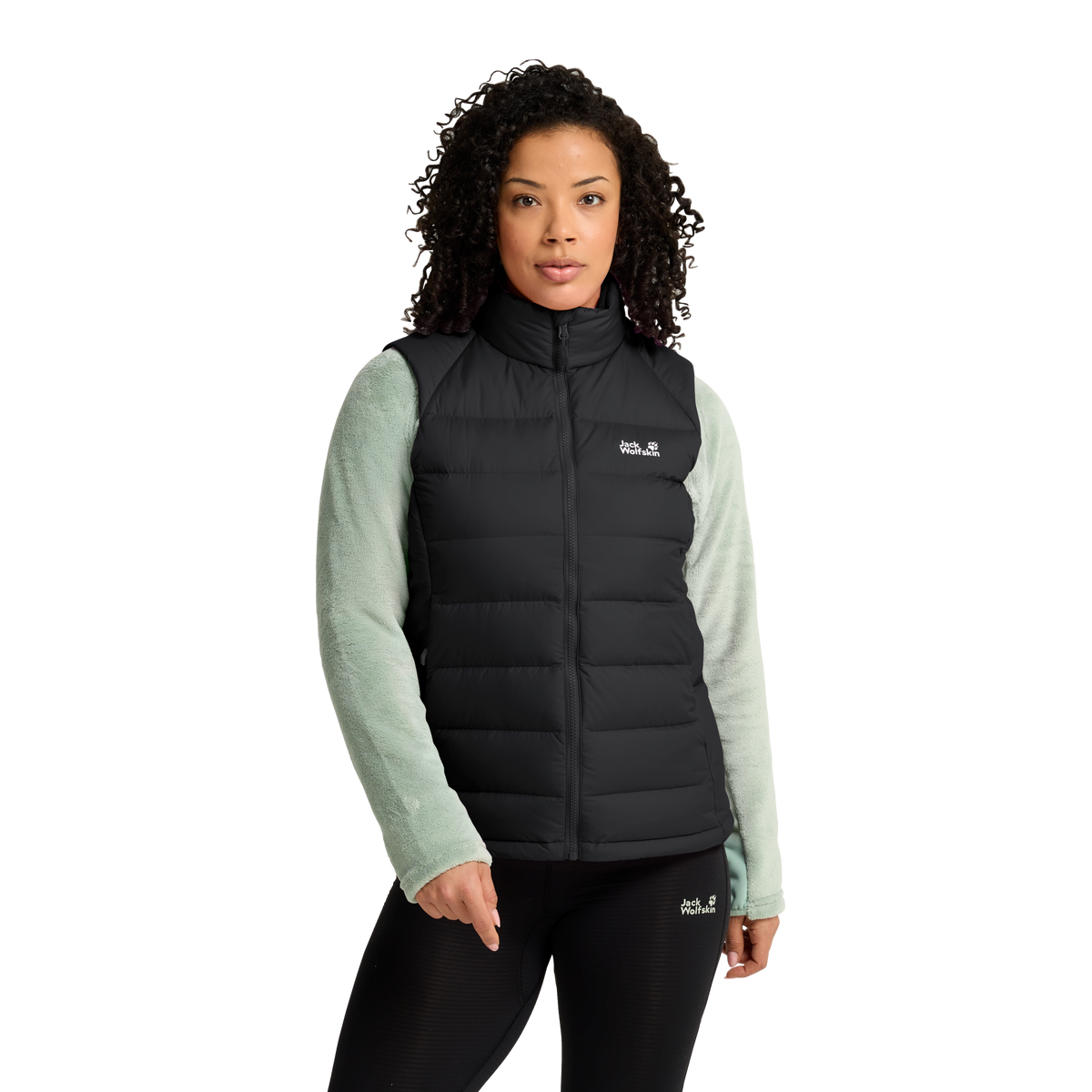 Wild Pass Down Vest W RDS black – bongestore.com