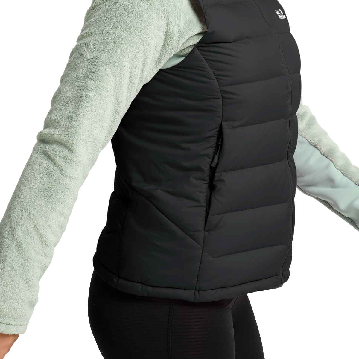 Wild Pass Down Vest W RDS black – bongestore.com
