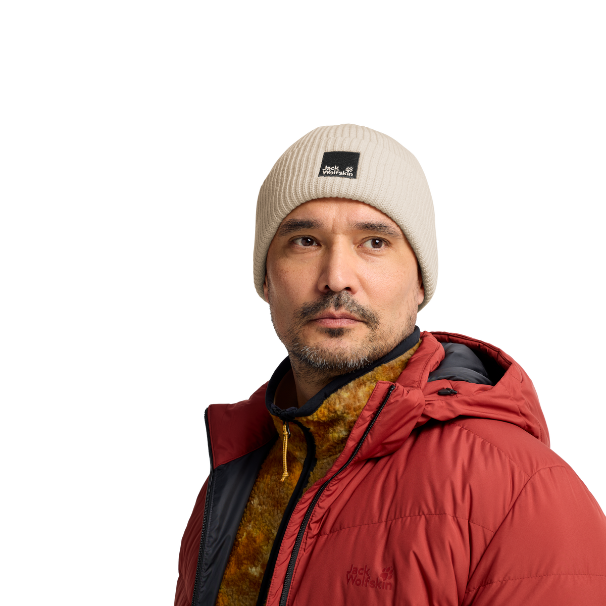 Pergamon Beanie oyster – bongestore.com