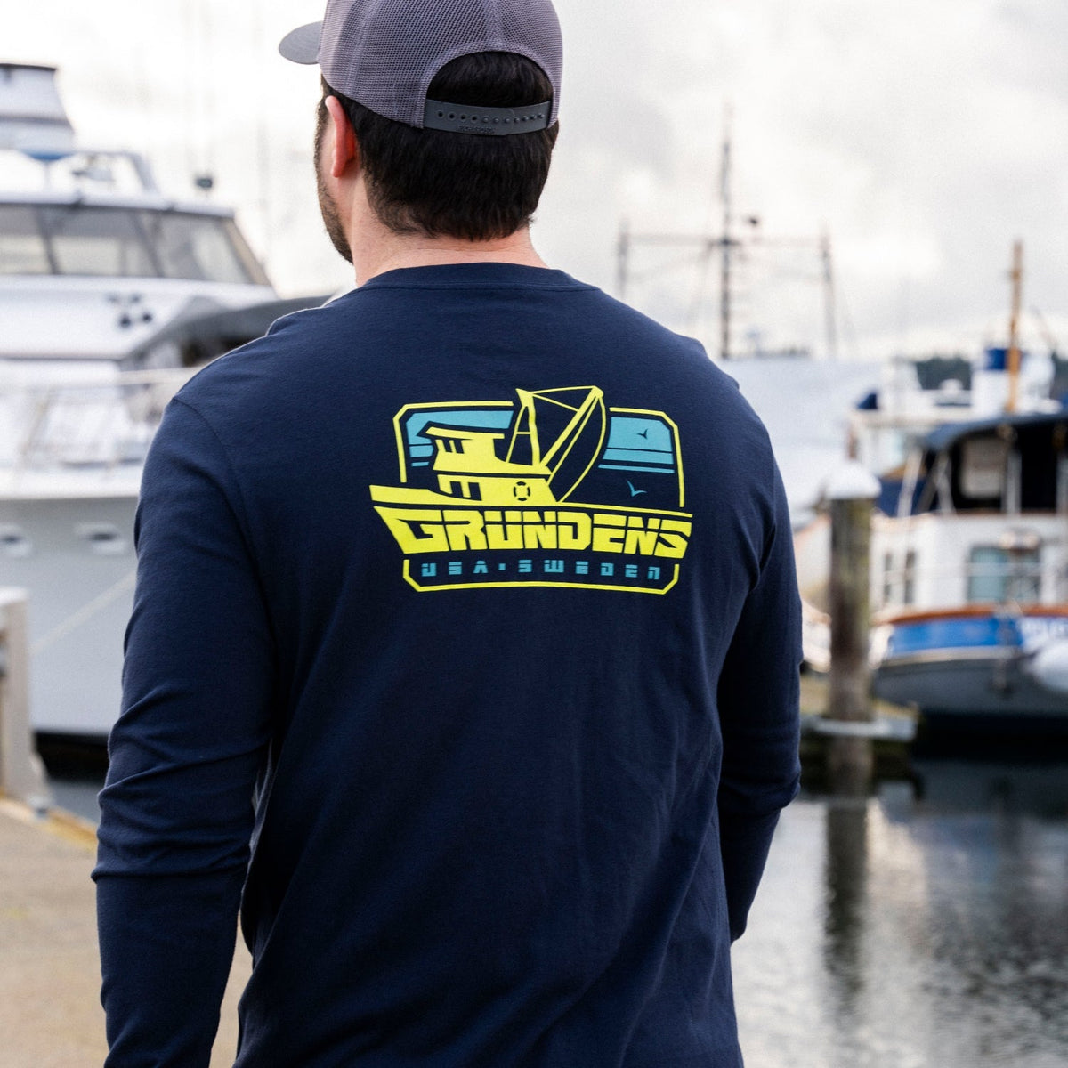 Grundéns Commercial Boat pitkähihainen paita