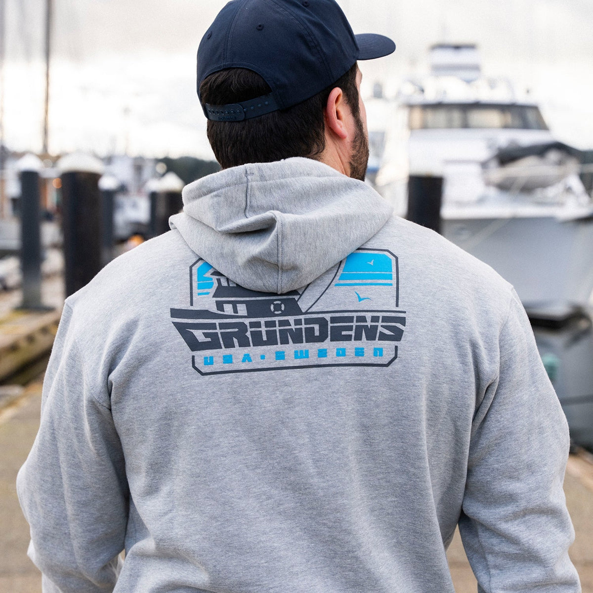Grundéns Displacement DWR Hoodie Commercial Boat