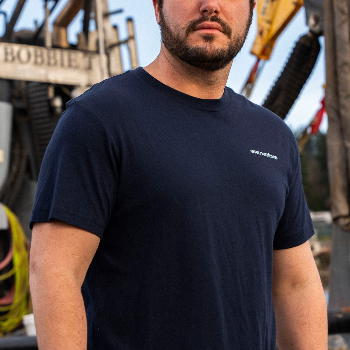 Grundéns Logo Boat SS T-Shirt