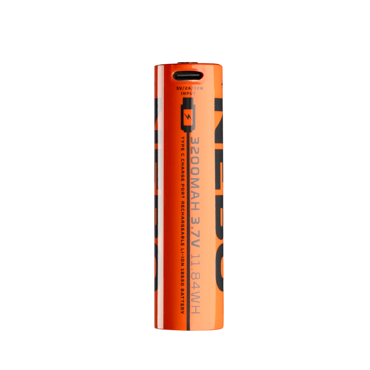 Nebo 18650 USB-C ladattava akku