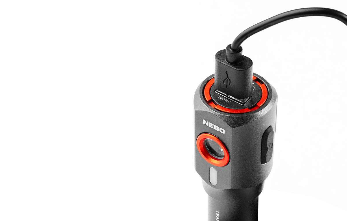 Nebo Transport 400 ladattava LED-taskulamppu