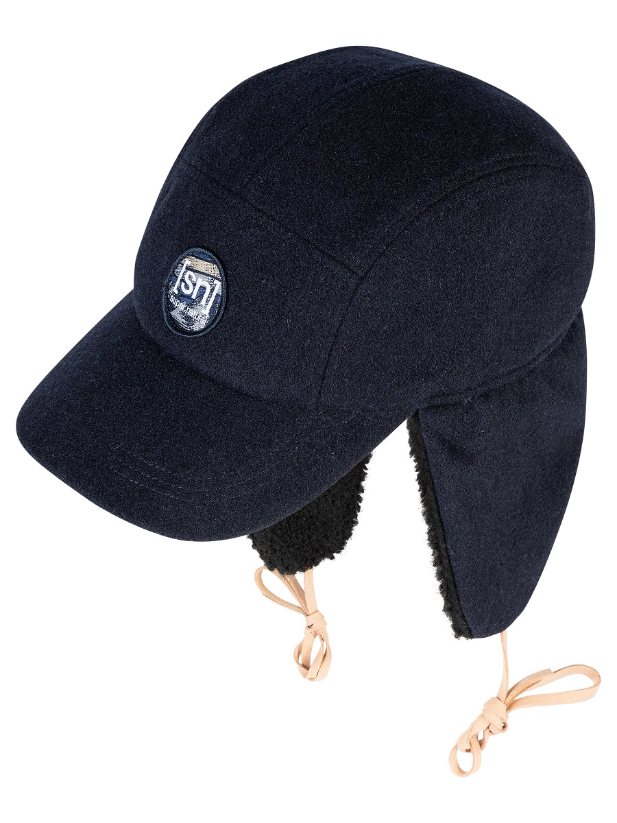 super.natural Earflap merinovillainen lippis