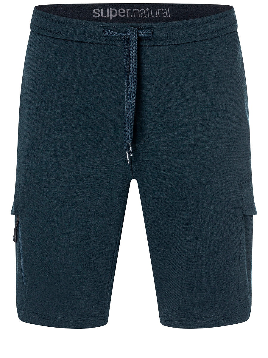 super.natural Cargo Bio miesten merinovillaiset shortsit