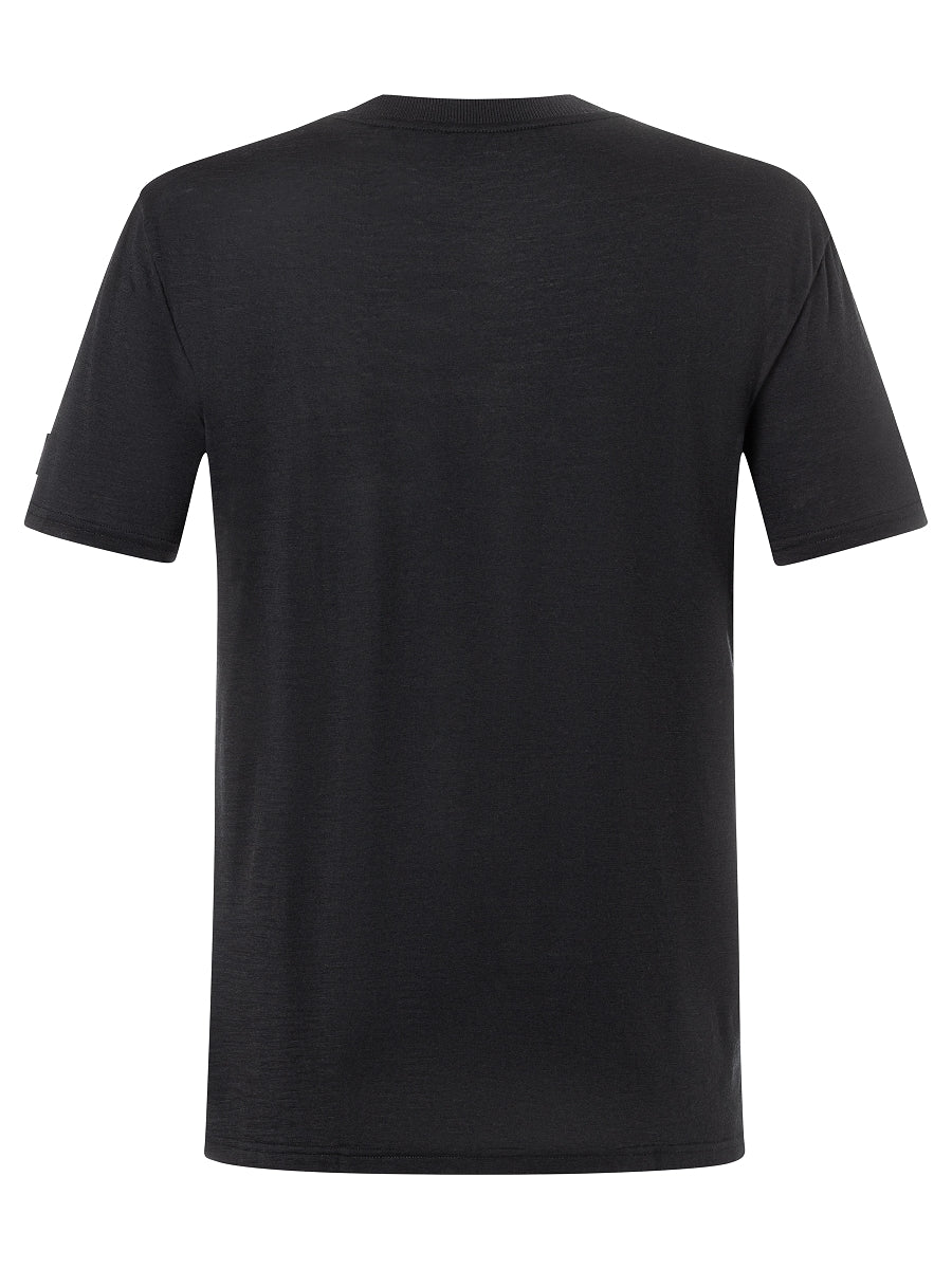 super.natural Casual Rib Bio J miesten merinovillainen t-paita