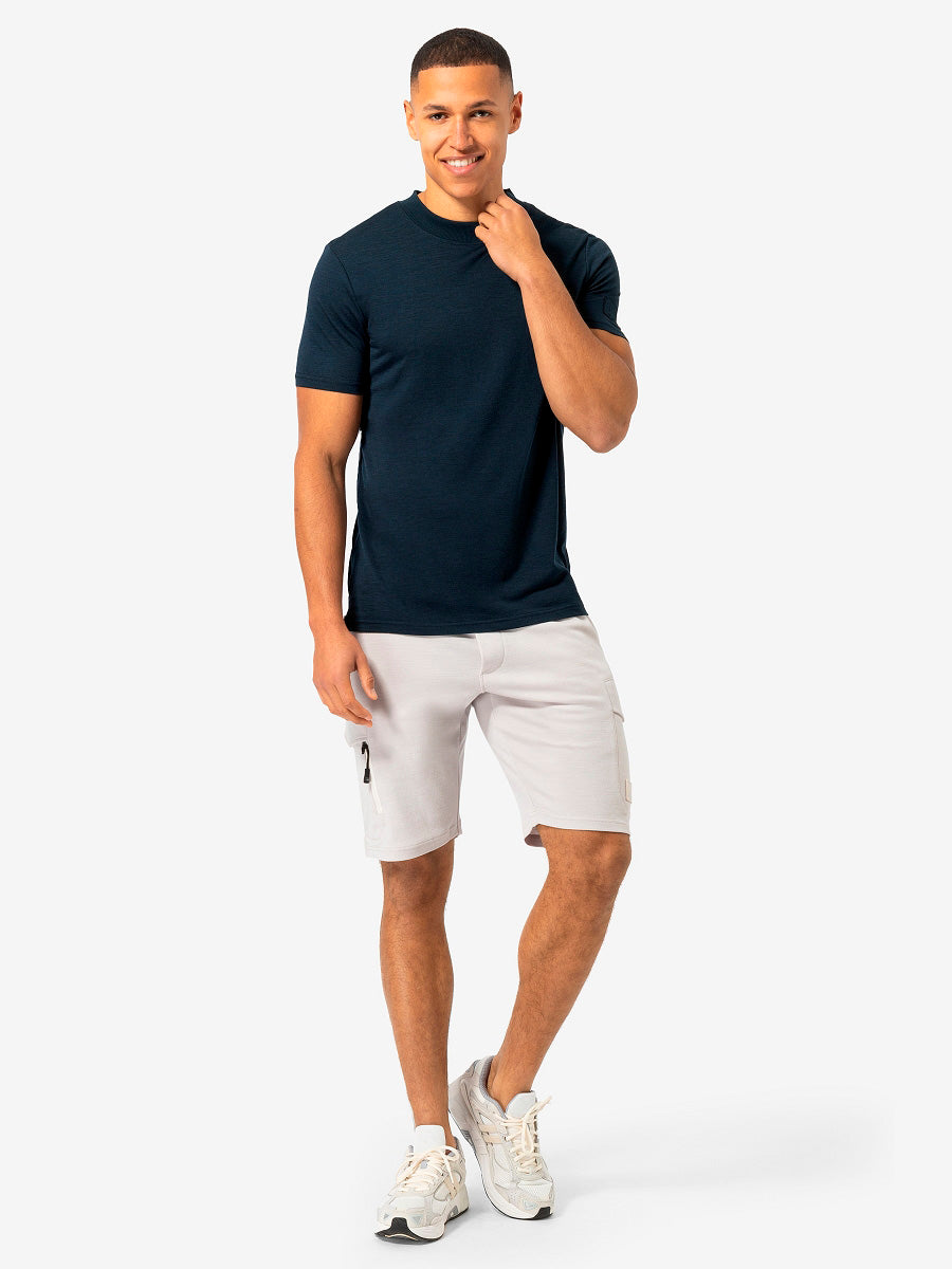 super.natural Casual Rib Bio J miesten merinovillainen t-paita
