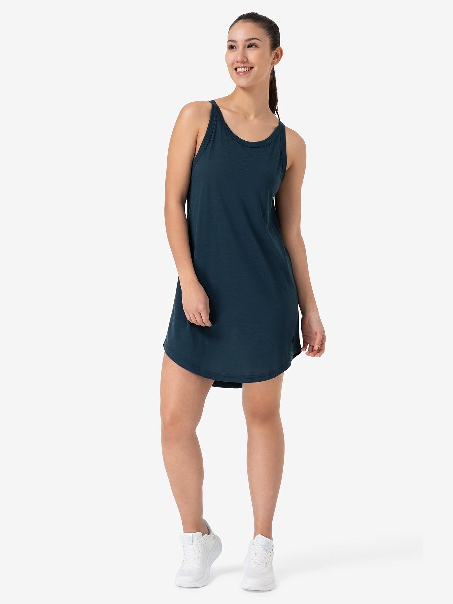 super.natural Relax naisten merinovillainen mekko, Blueberry